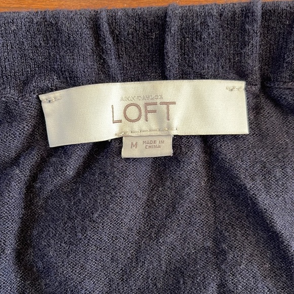 LOFT Dark Blue Cardigan - Picture 5 of 7